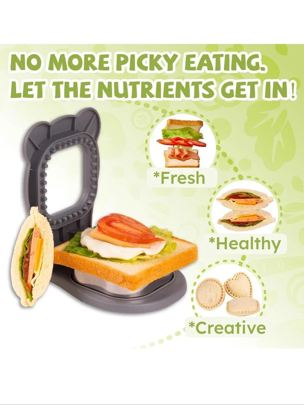 LEPCY Uncrustable Sandwich Maker Sealer